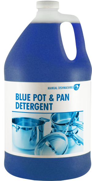 Blue Put and Pan Detergent